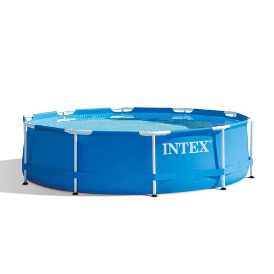 Каркасный бассейн Intex 457x122см 16805л с лестницей, фильтром, тентом (полный комплект) - 3
