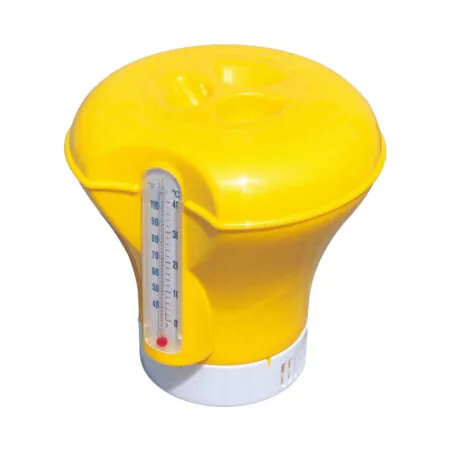 Поплавок-дозатор для бассейна с термометром