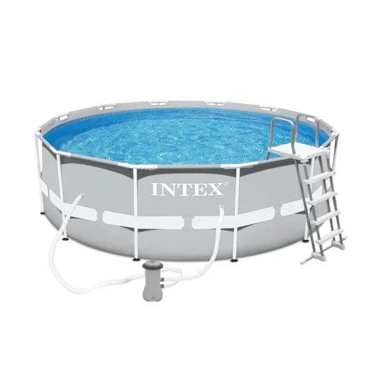 Каркасный бассейн Intex 26718FR Prisma Frame 366x122см с фильтр-насосом и лестницей