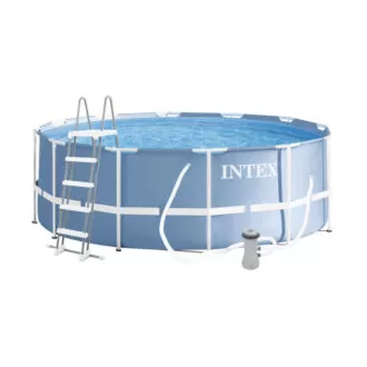 Усиленный каркасный бассейн Intex 26718FR Prisma Frame 366x122см полный комплект