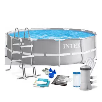 Усиленный каркасный бассейн Intex 26716 Prisma Frame 366x99см полный комплект